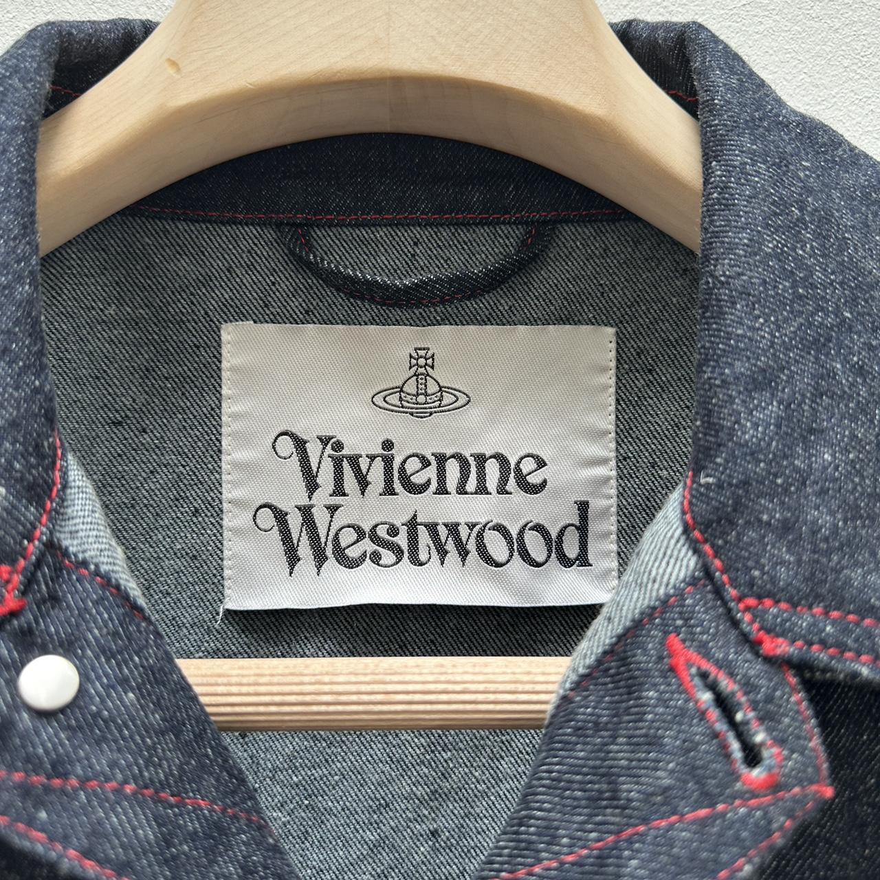 Vivienne Westwood Ben raw edge indigo denim | Depop