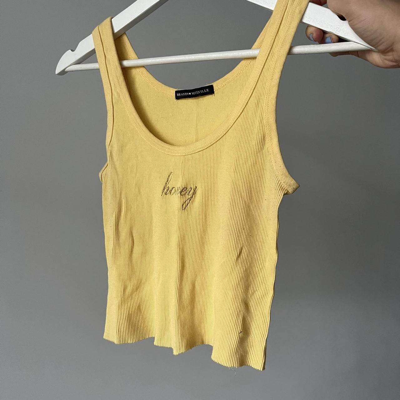 Honey Brandy Melville Vest Tank, perfect condition,... Depop