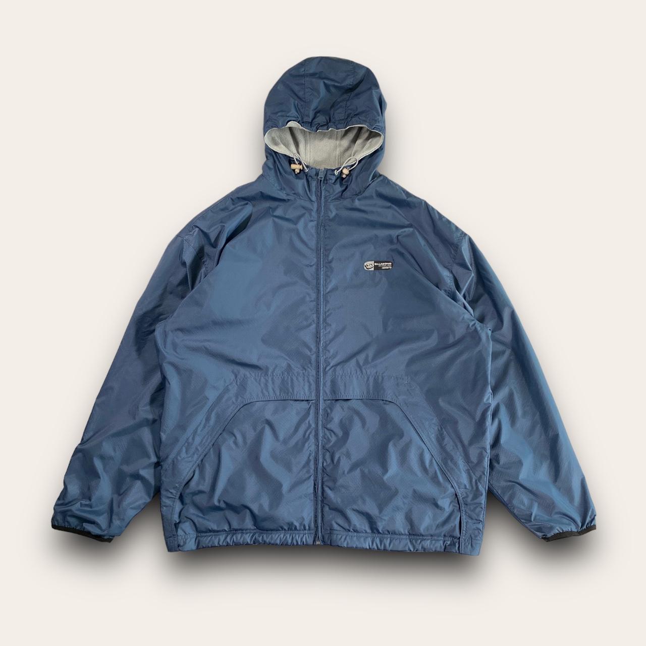 Billabong 2000’s Reversible Fleece Jacket XL Pit... - Depop