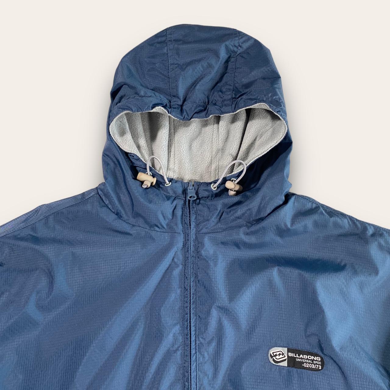 Billabong 2000’s Reversible Fleece Jacket XL Pit... - Depop