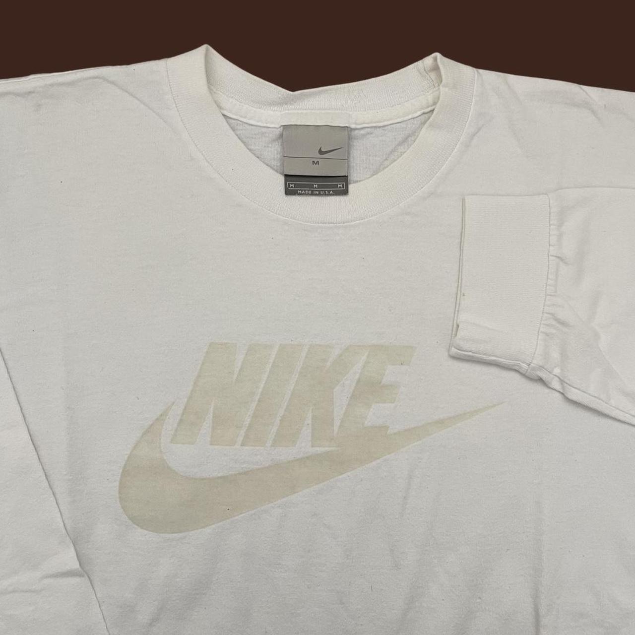 Vintage y2k 00s Nike classic logo glow in the dark... - Depop