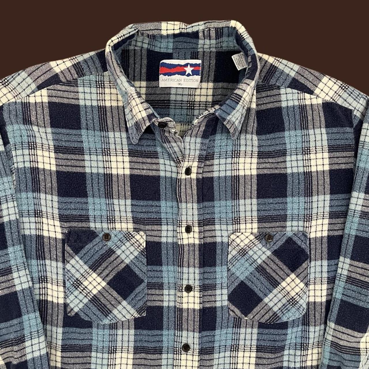 American Vintage Men's Shirt - Blue - XL