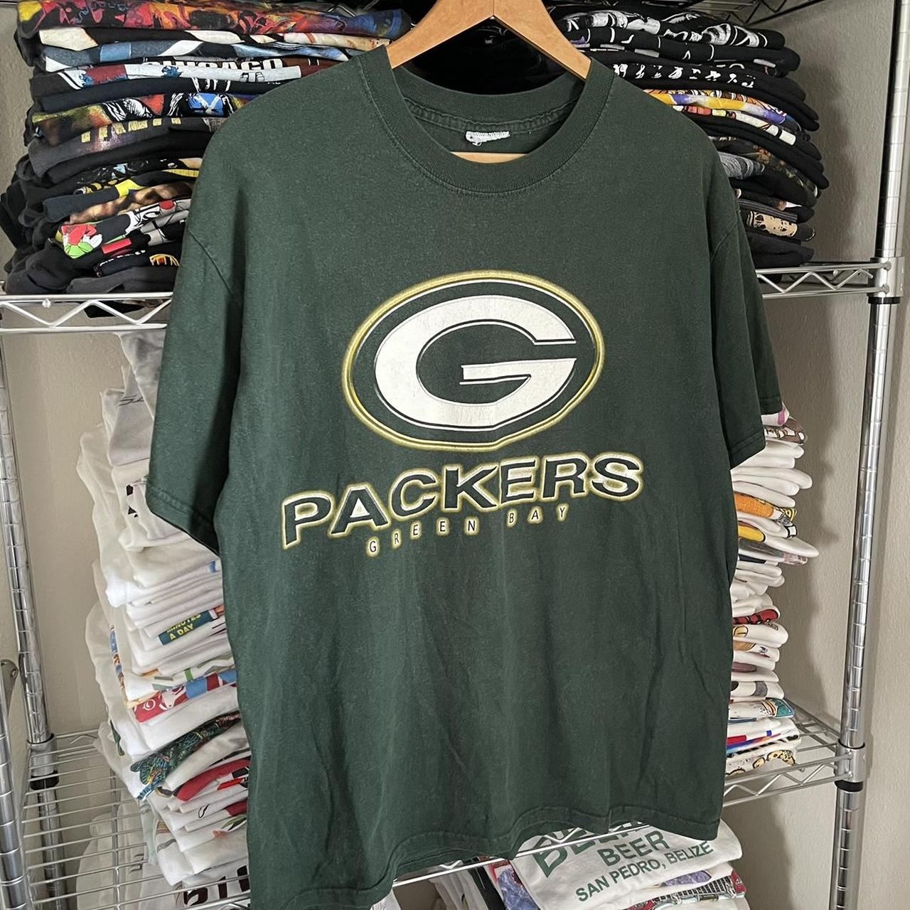 Vintage 90s Green Bay Packers T-Shirt Coach Mike - Depop