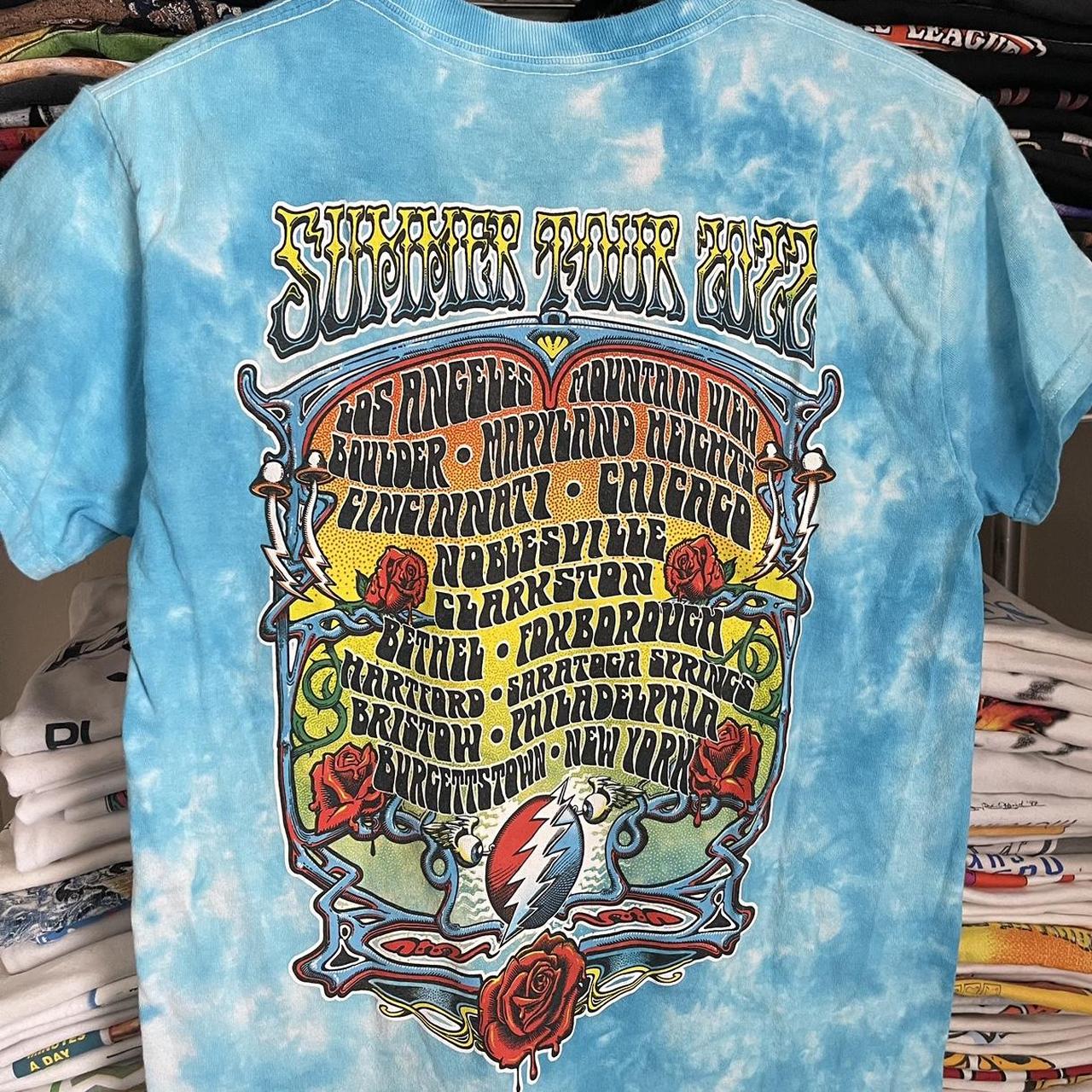 Grateful Dead vintage band tee shirt. Spring tour - Depop