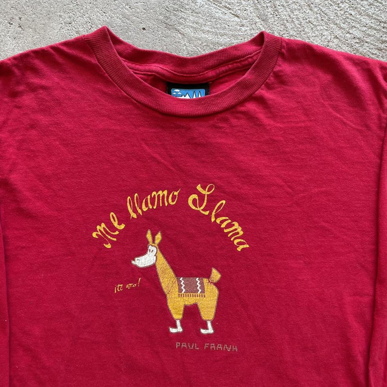 Vintage 00s Paul Frank funny llama women’s