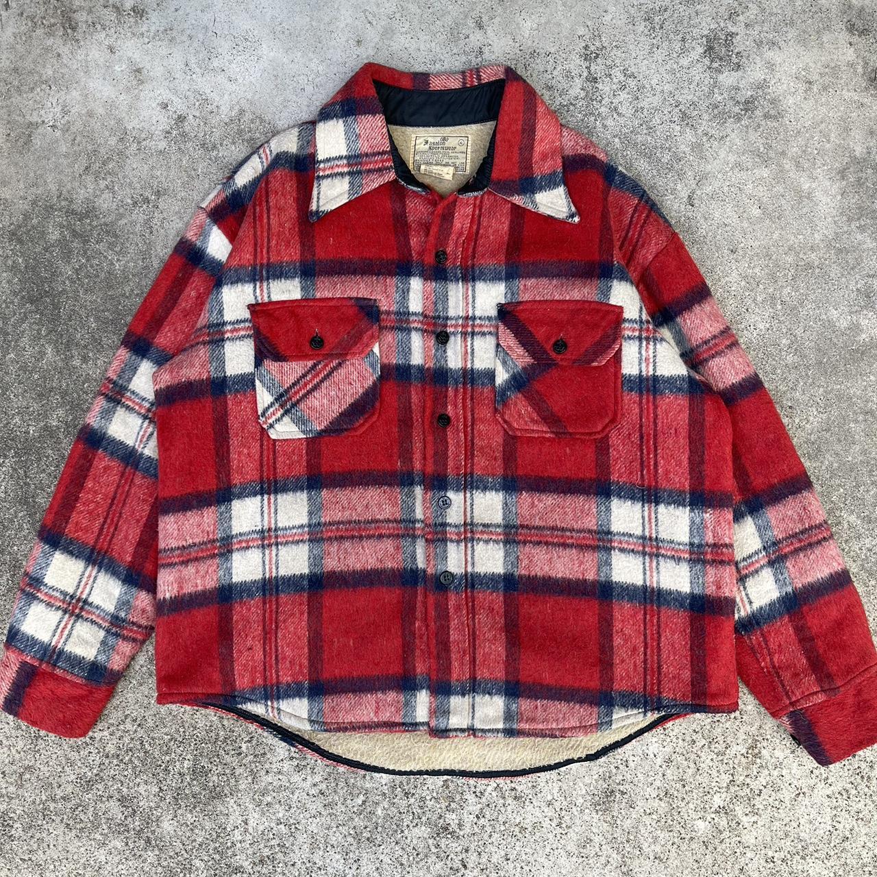 Deals Vintage Thick Flannel Jacket