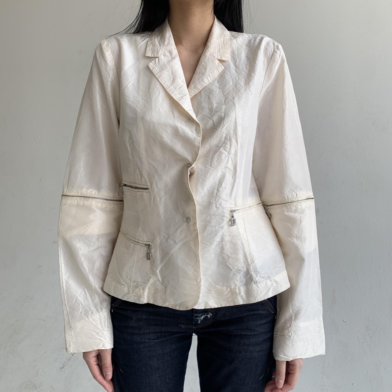 Bikkembergs Men's White Jacket