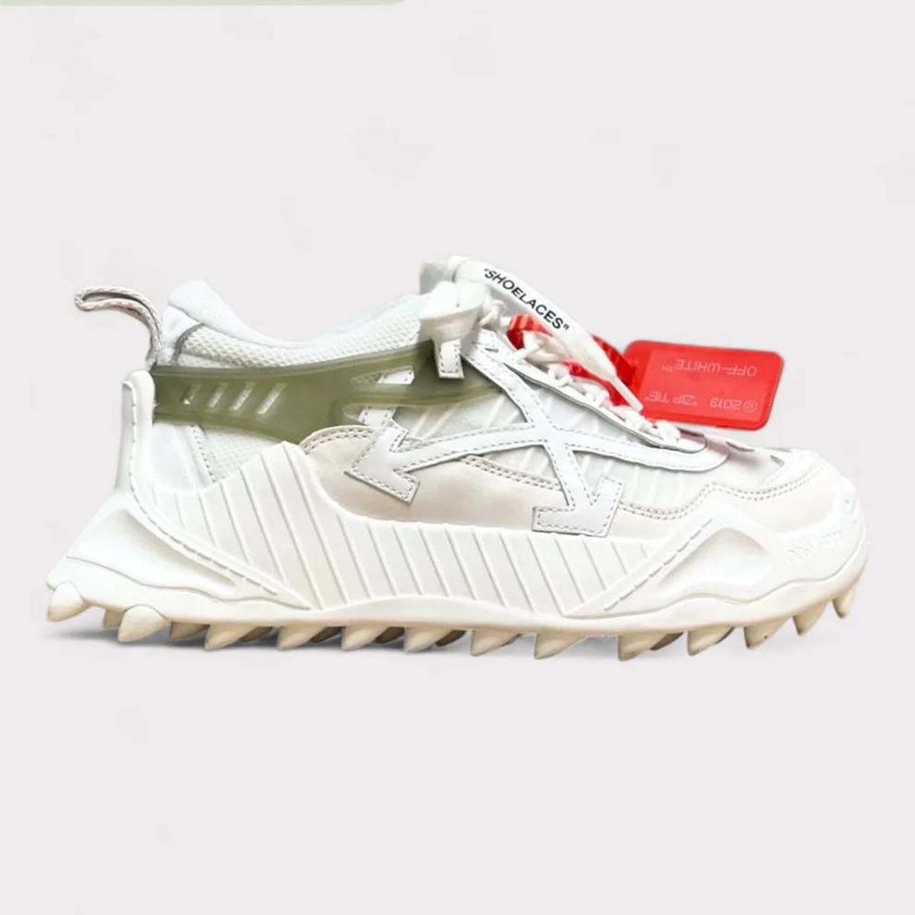 Off White Odsy 1000 White Grey Wmns UK4/EU37 Size: | Depop