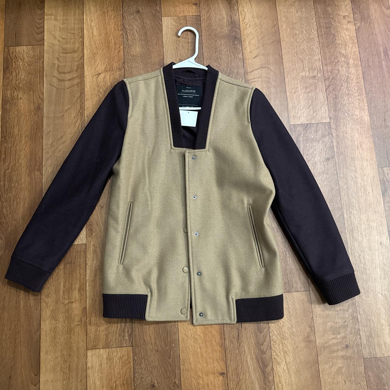 Allsaints on sale varsity jacket