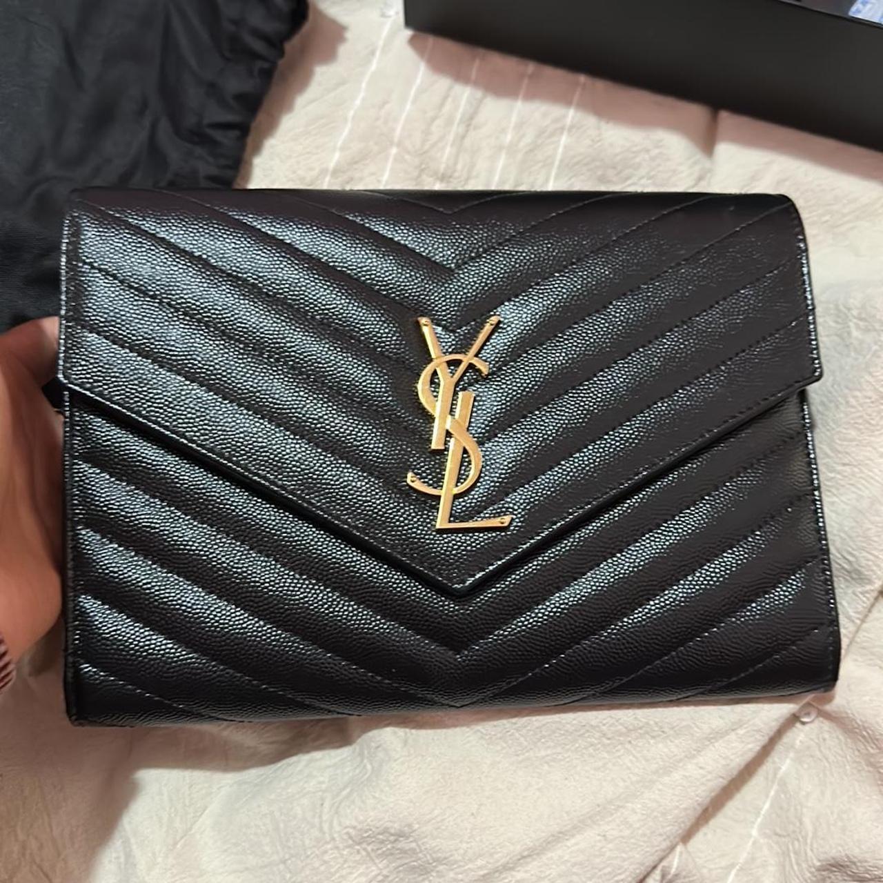 YSL CLUTCH — CASSANDRE MATELASSÉ FLAP POUCH IN... - Depop