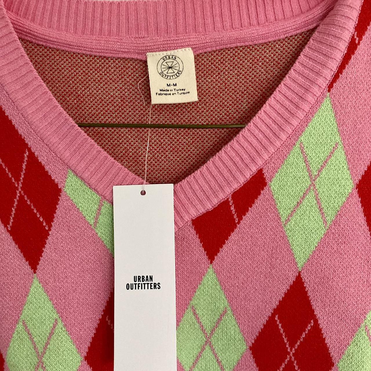 💗urban outfitters argyle sweater vest💗 💗brand... Depop