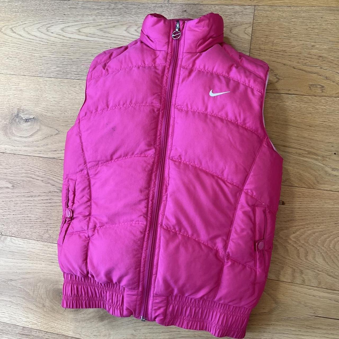 Nike Puffer BodyWarmer Gilet Vest Women’s Small... Depop