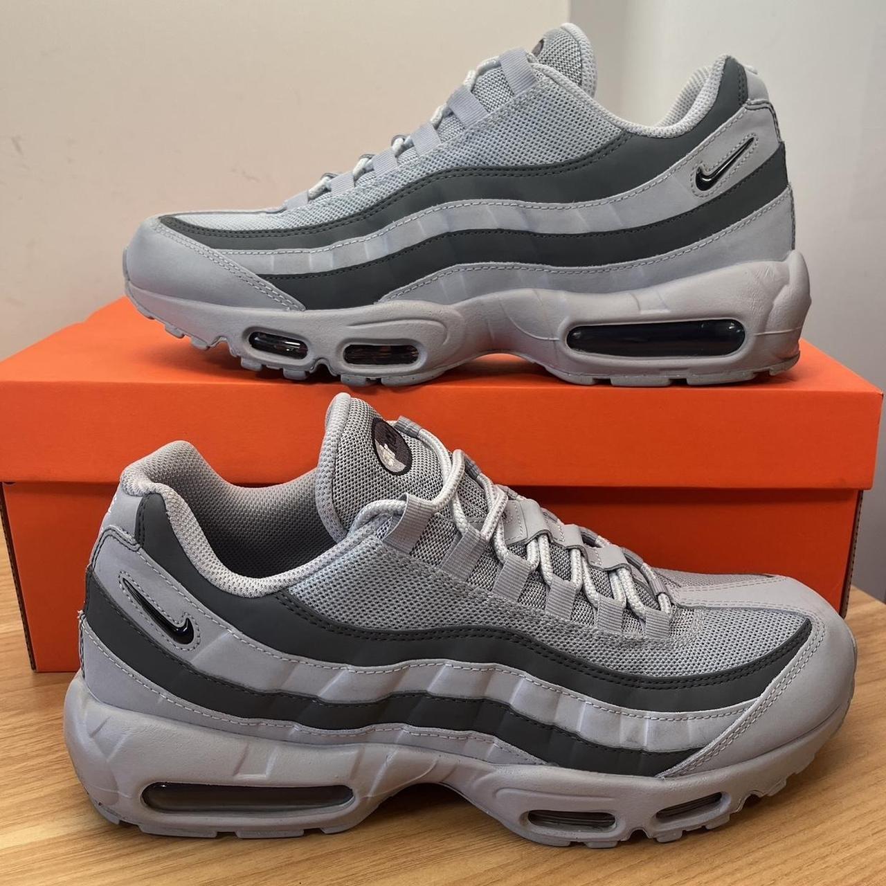 Nike Air Max 95 Essential Grey 110s Jewel Men’s UK... - Depop