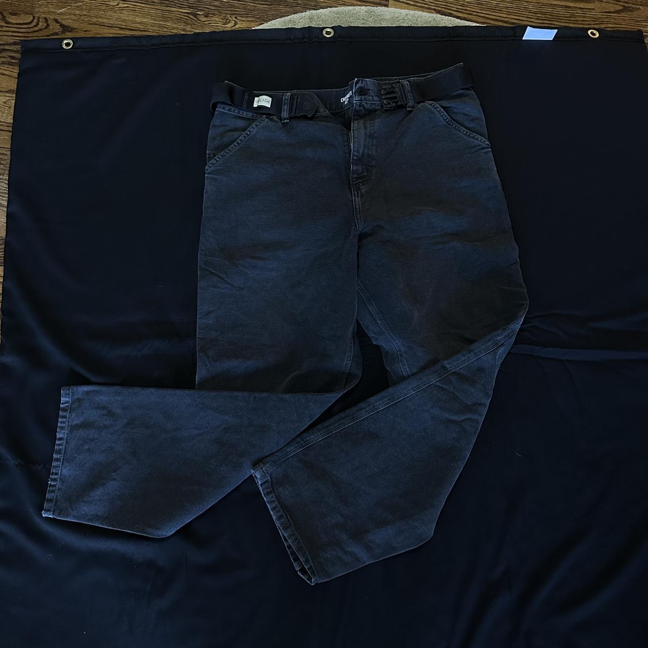 Carhartt WIP Men's Black Jeans