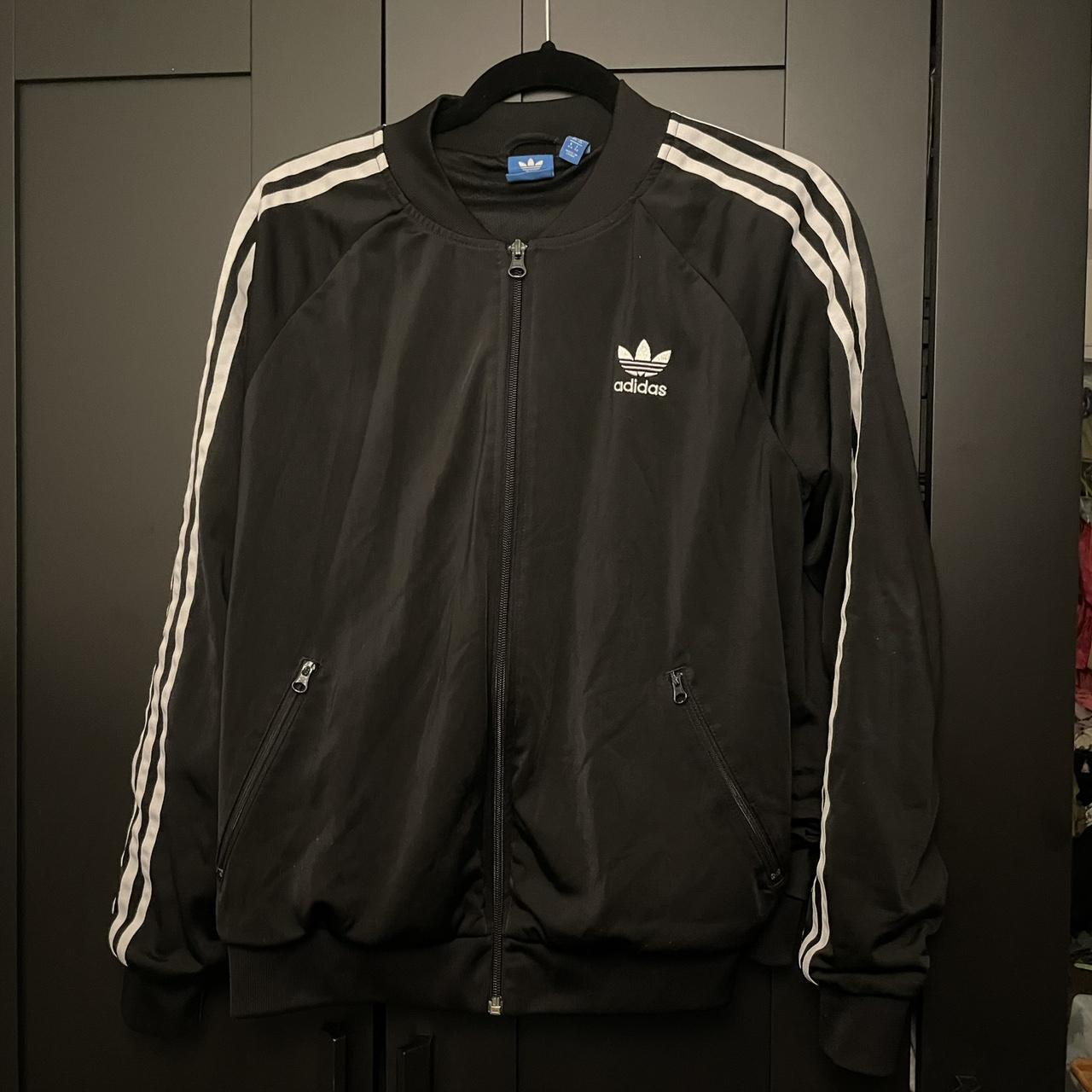 Adidas track jacket -no flaws -can be used as an... - Depop