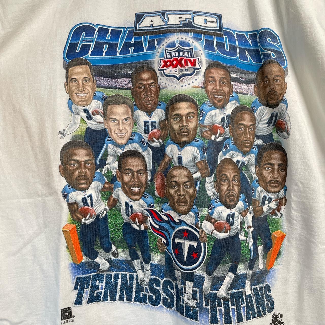 Vintage 90s / 00s Tennessee Titans sweatshirt in a - Depop