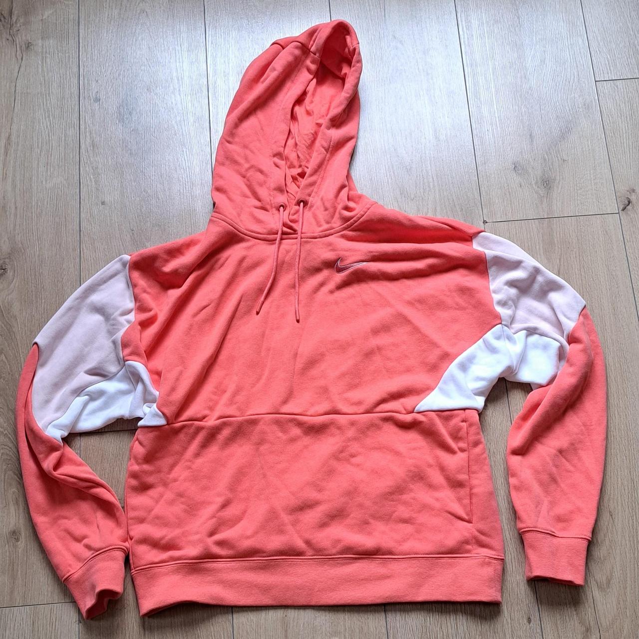 Coral nike hoodie. Not very heavy. more for. Depop