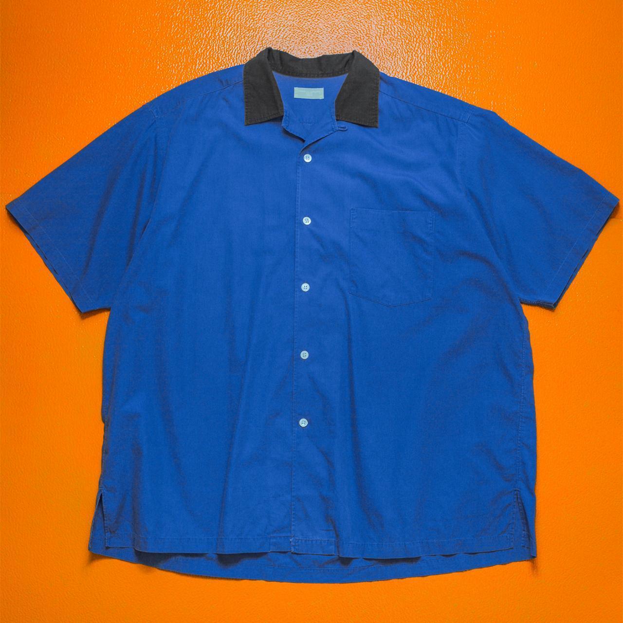 Comme des Garcons / CdG Homme Vintage 90s Royal Blue... - Depop