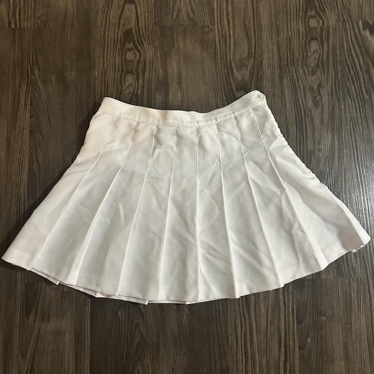 American Apparel Women's White Skirt