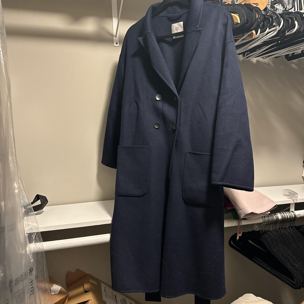 Anine bing outlet dylan coat navy