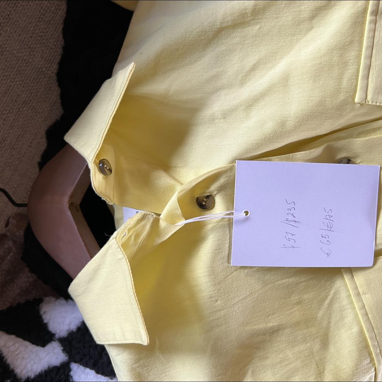 Hosbjerg Women's Cream and Yellow Dress (3)