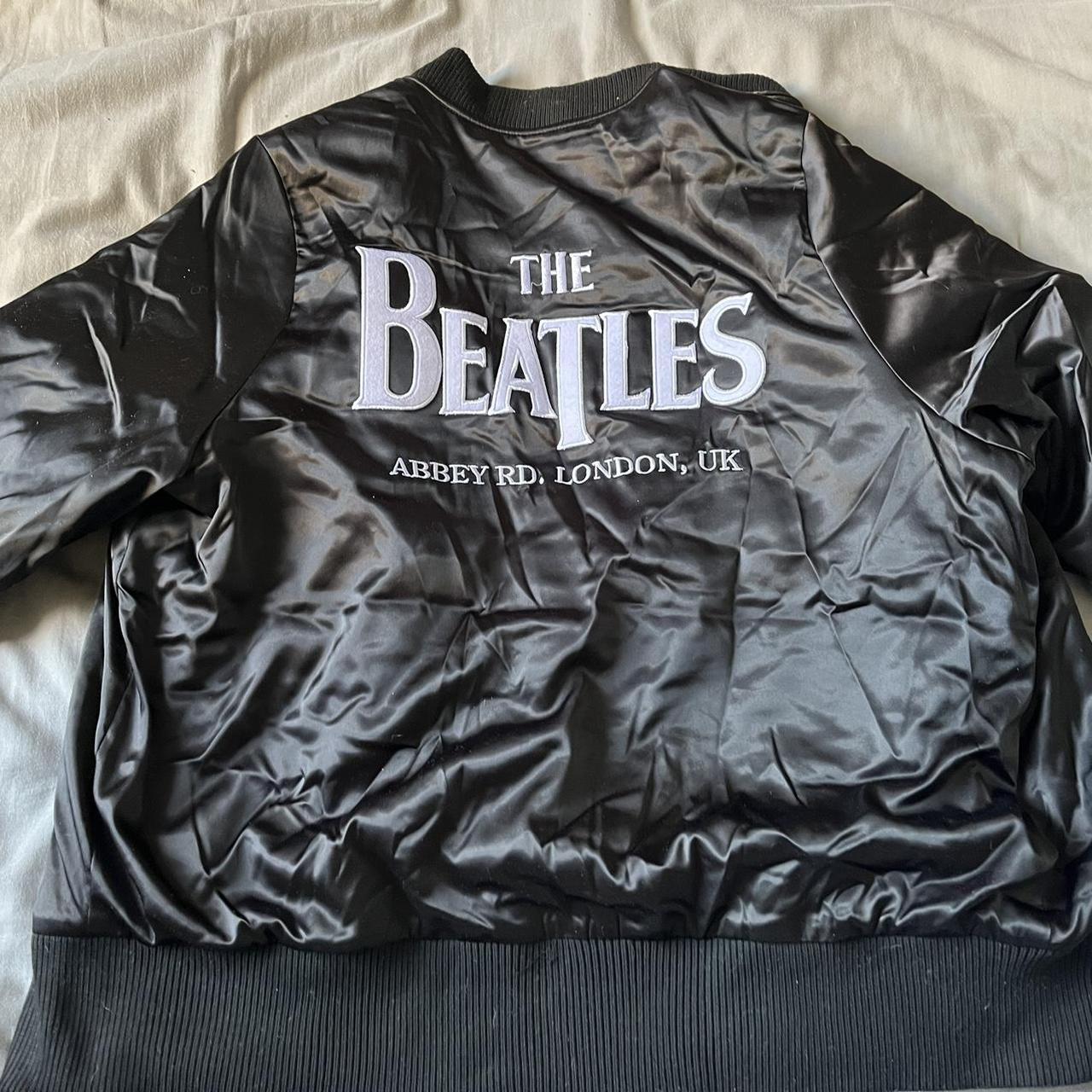 Hard Rock Cafe The Beatles silky bomber jacket. The...