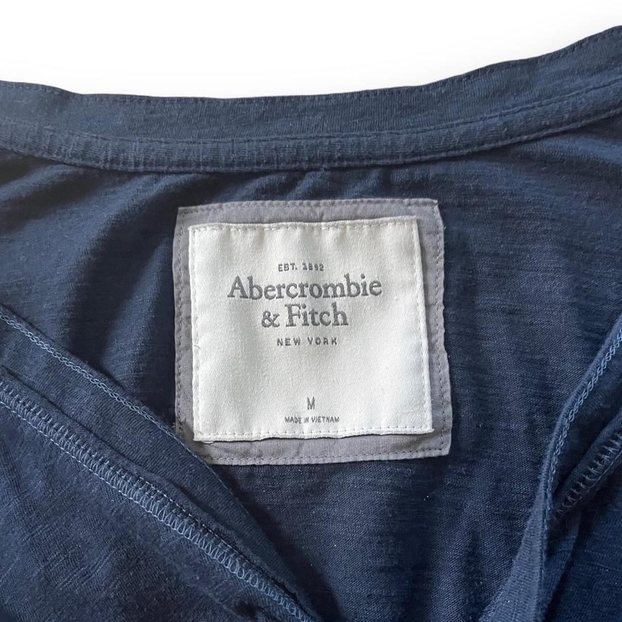 Abercrombie & Fitch Women's Blue Shirt | Depop