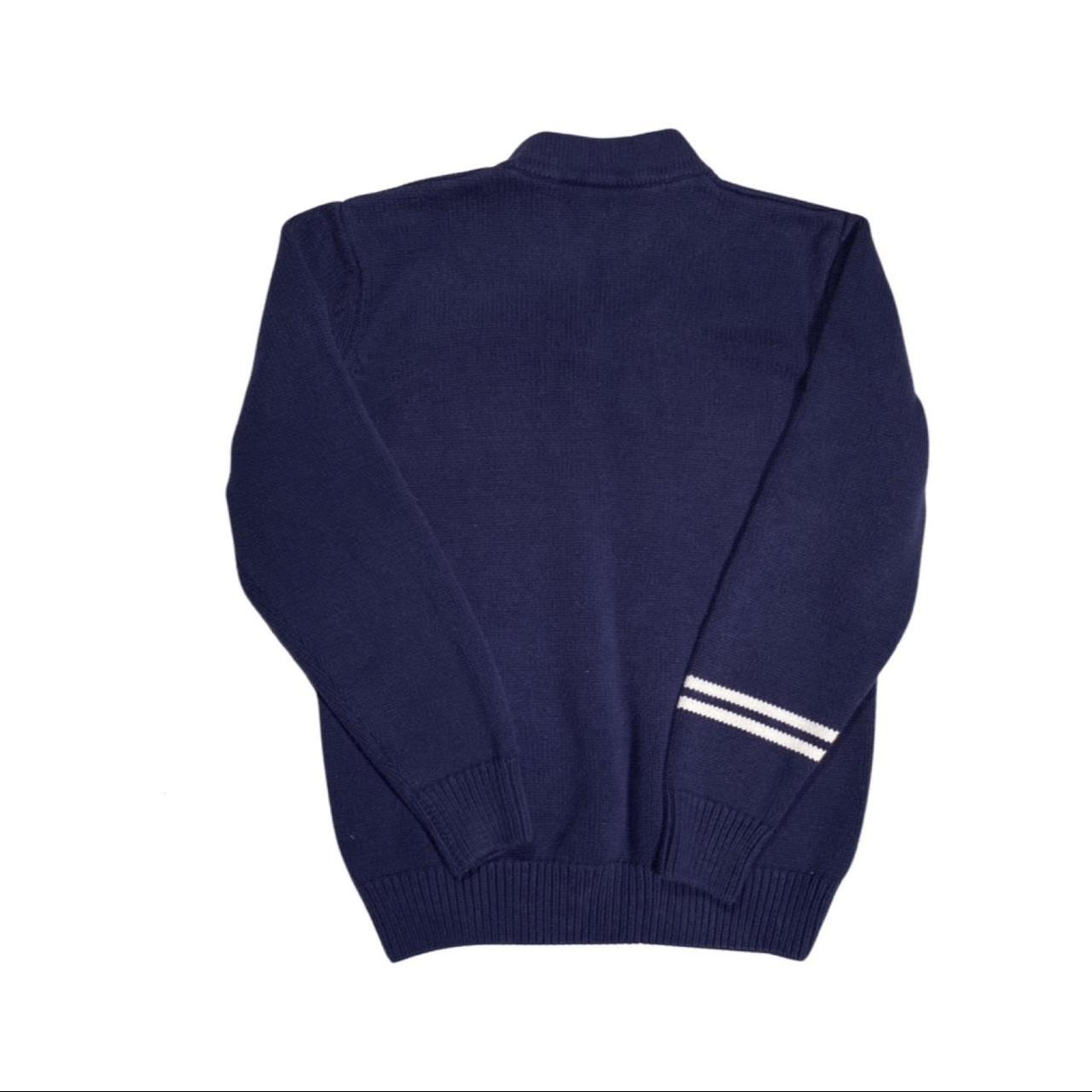 Lacoste Live Men's Blue and White Jumper (2)