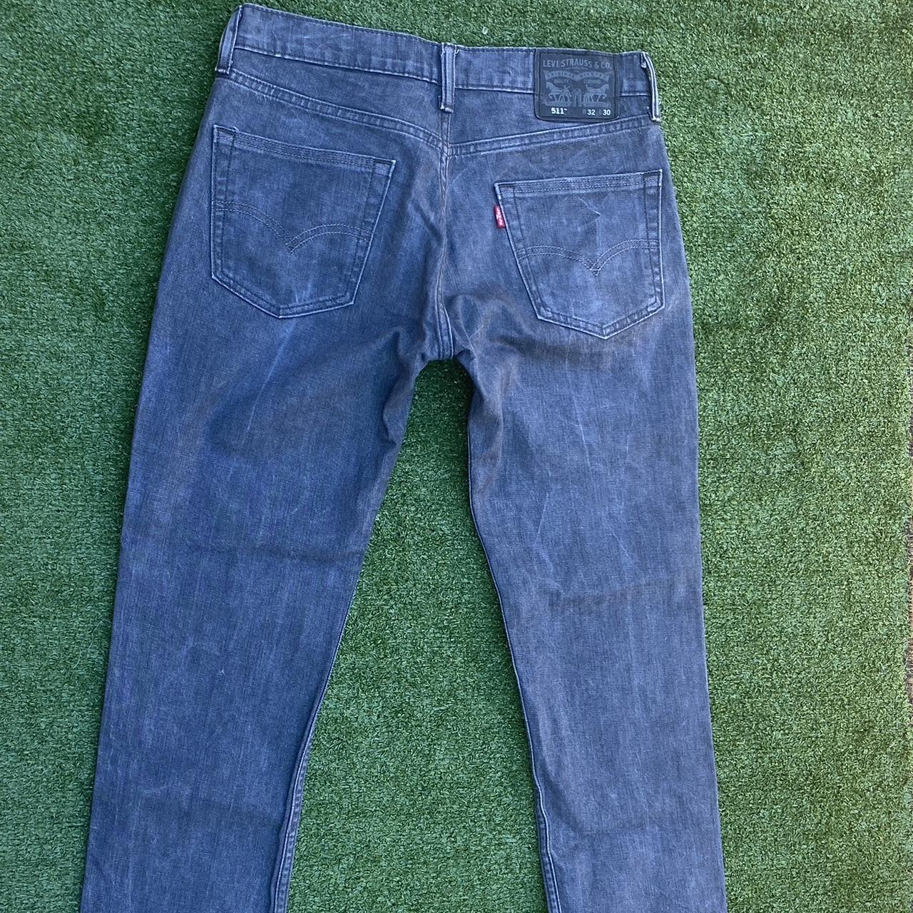 Mens 511 Levi’s grey wash jeans. Size 32x30. #levis... - Depop