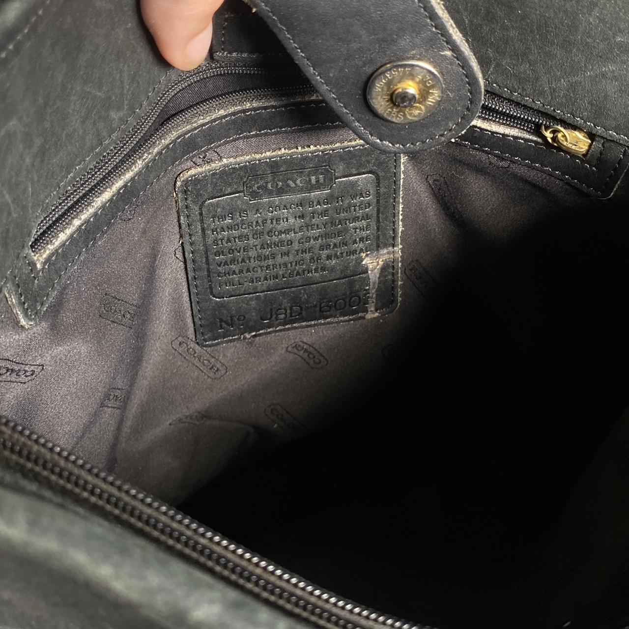 coach レザーバッグ Vintage Coach 1998 Chelsea Hobo black Leather | Depop
