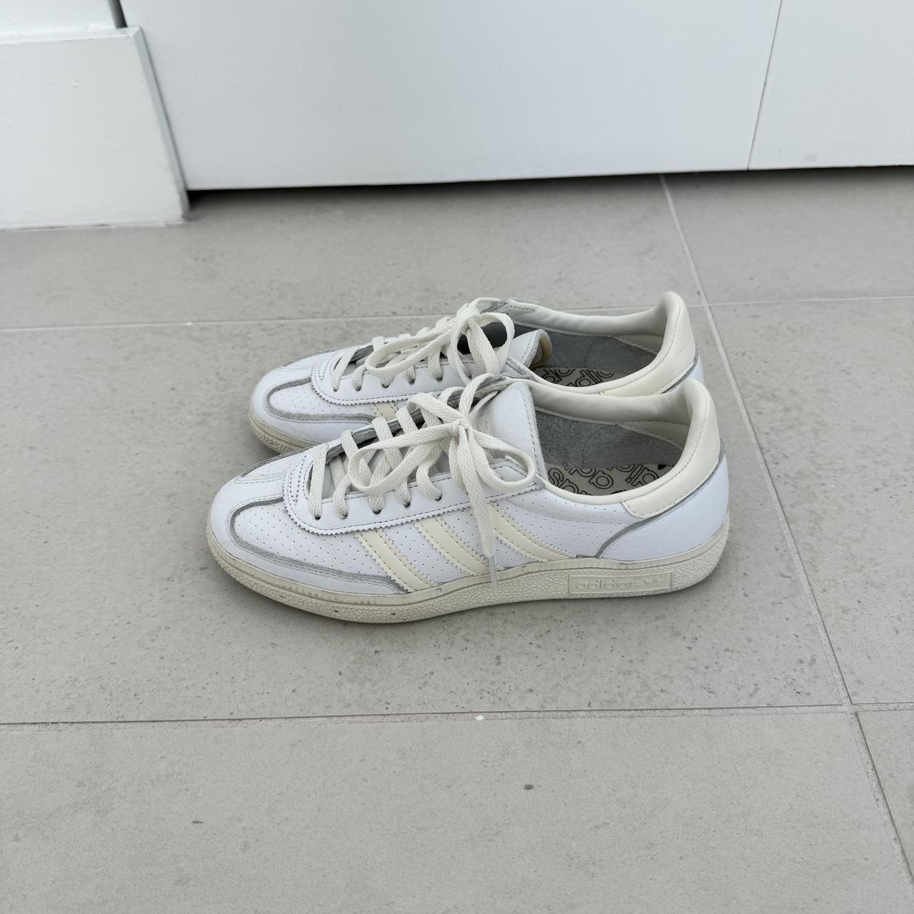 Adidas handball spezials Cloud White / Off White /... - Depop