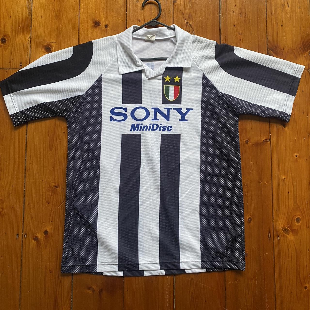 Vintage Sony Soccer Jersey Size Medium - Large - Depop