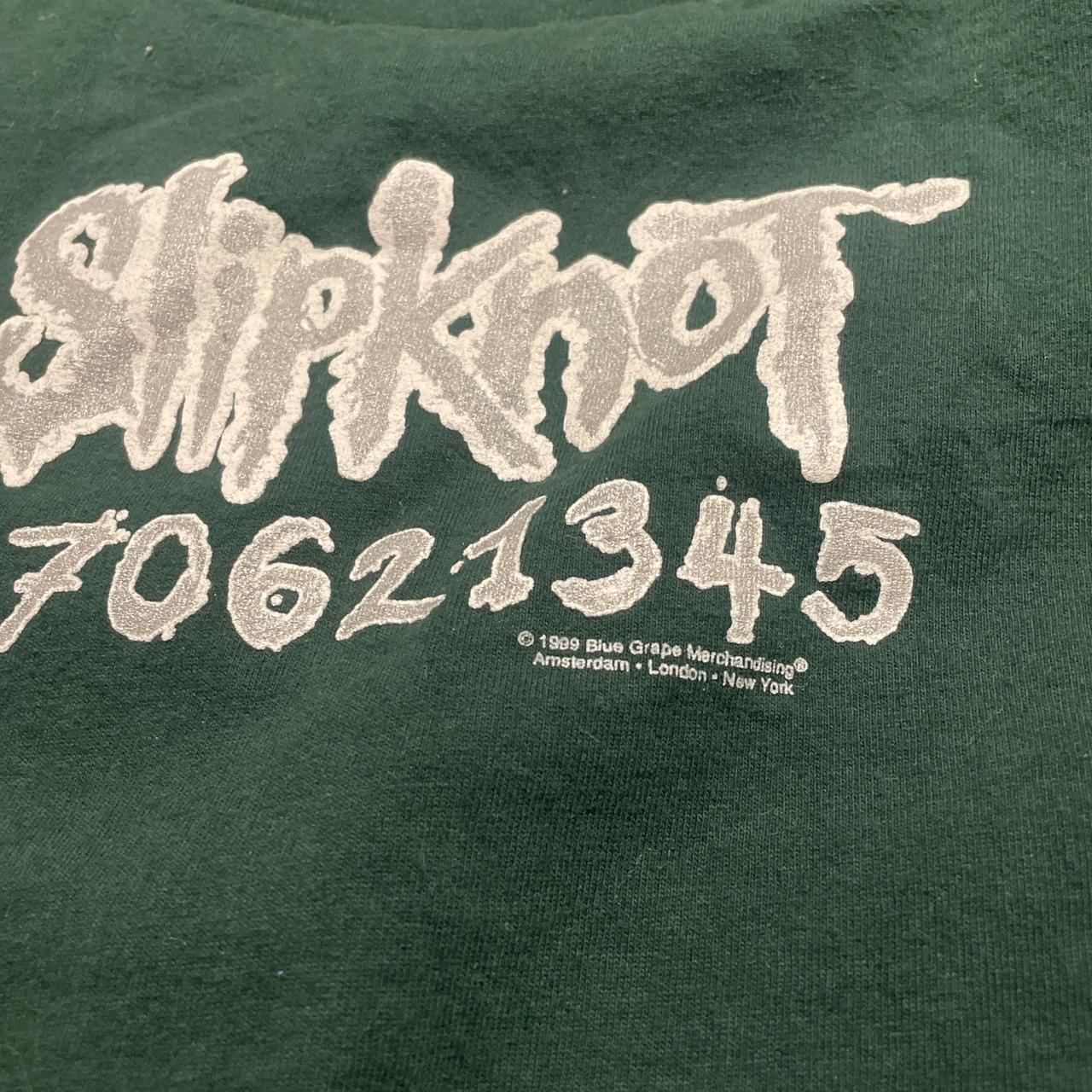 Vintage 1999 slipknot t shirt #vintage #band... - Depop