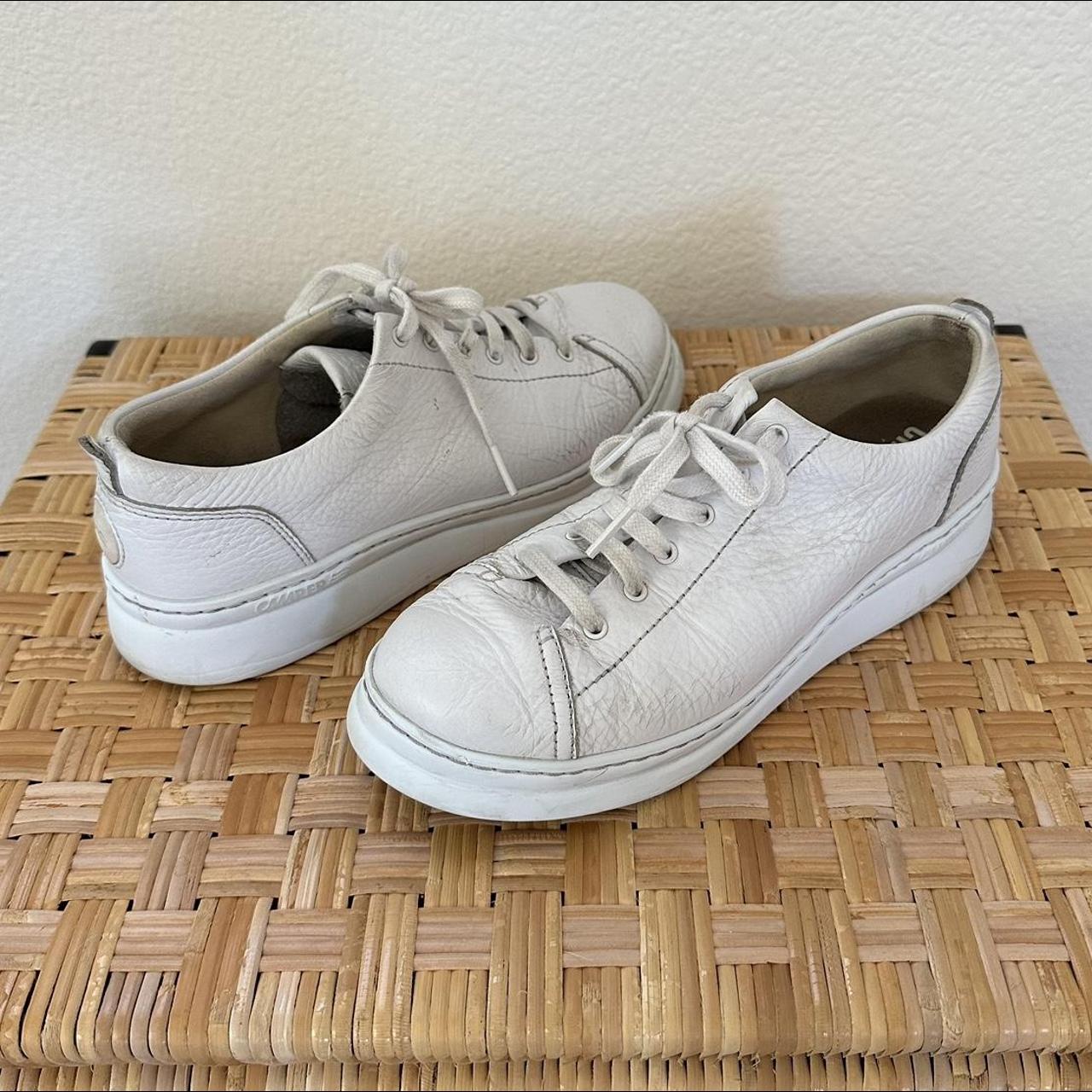 camper white trainers