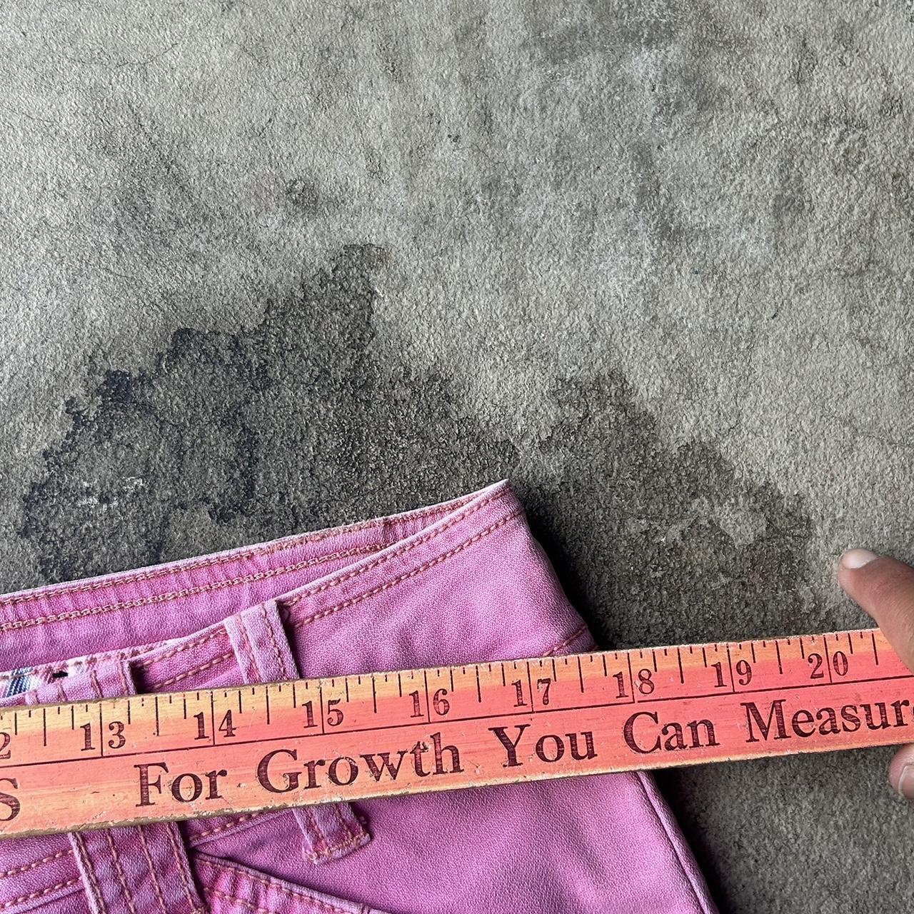 Y2K Women’s Pink Shorts Size 12 Fashion Bug Depop