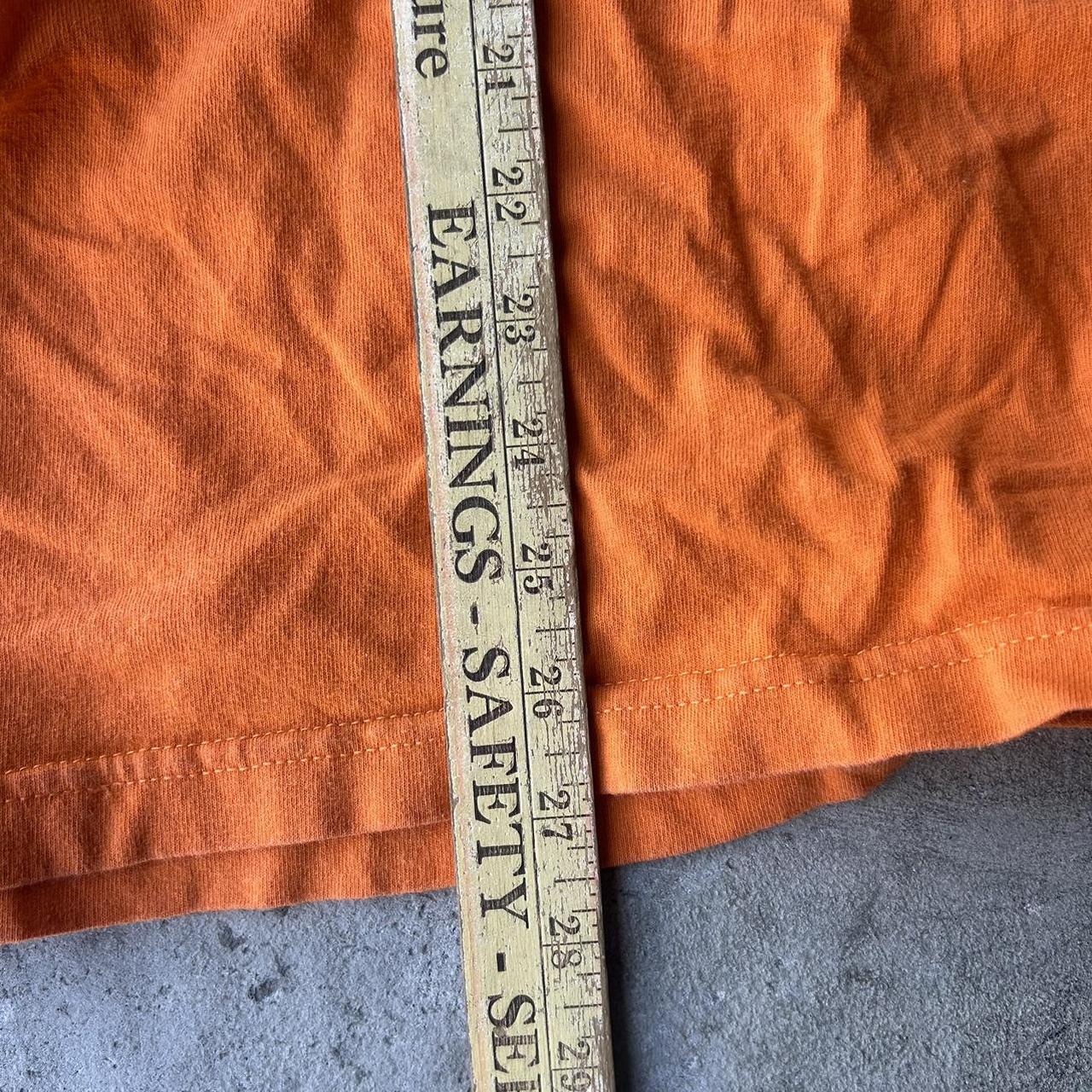 40s and shorties orange and blue shorties tee - Depop