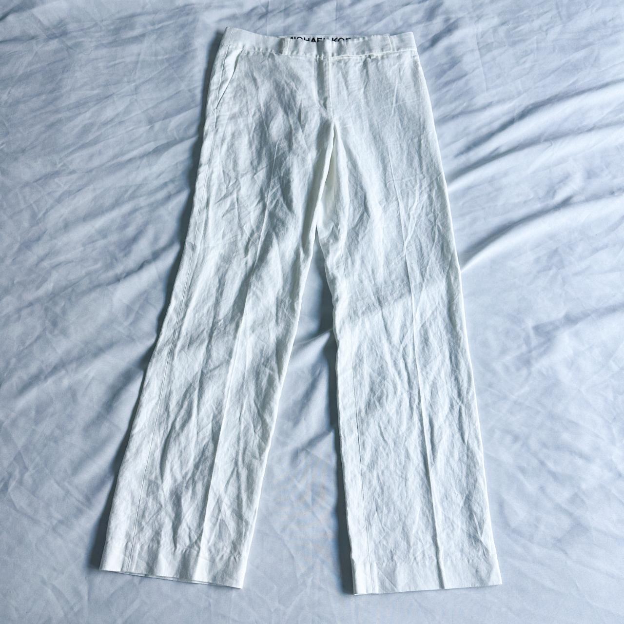 Michael Michael Kors White Pants Size 6 Retail 90 Depop