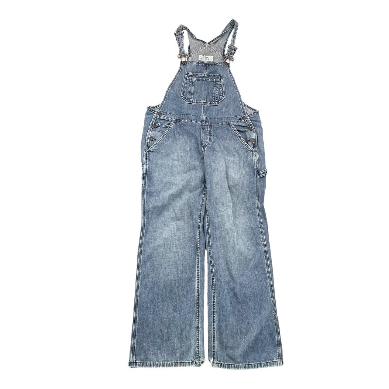 Vintage Old Navy Denim Overalls Marked A Size Depop