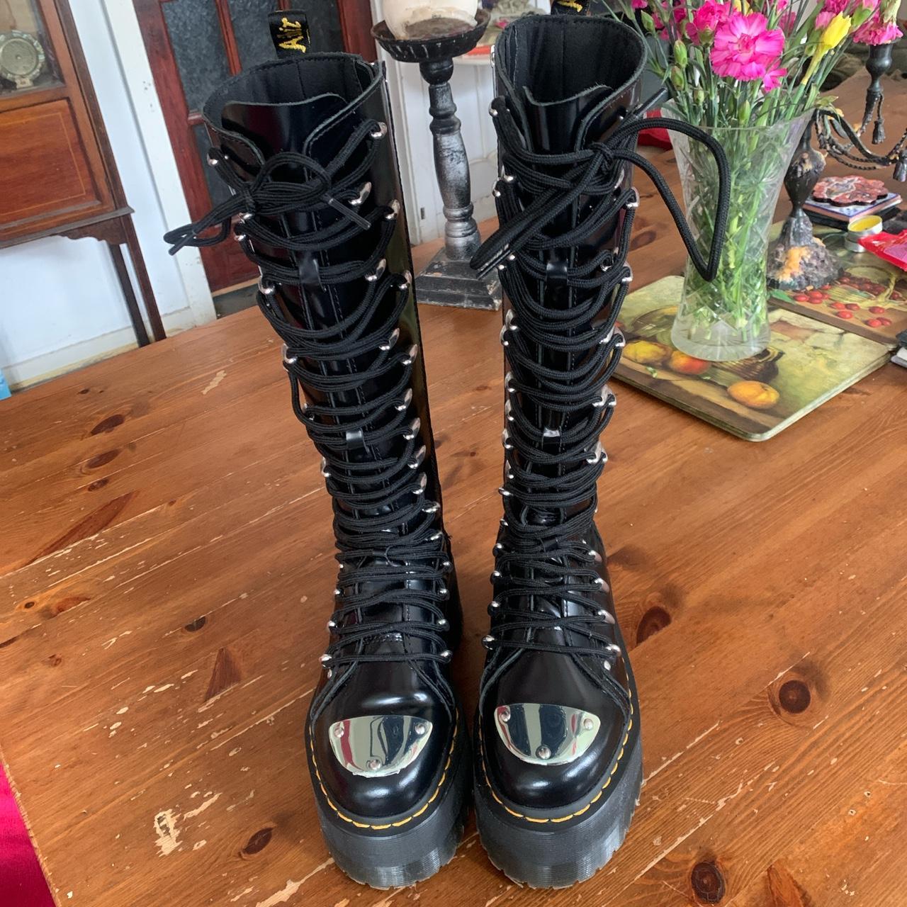 Dr martens max boots size 3! Dr martens LTT Max... - Depop