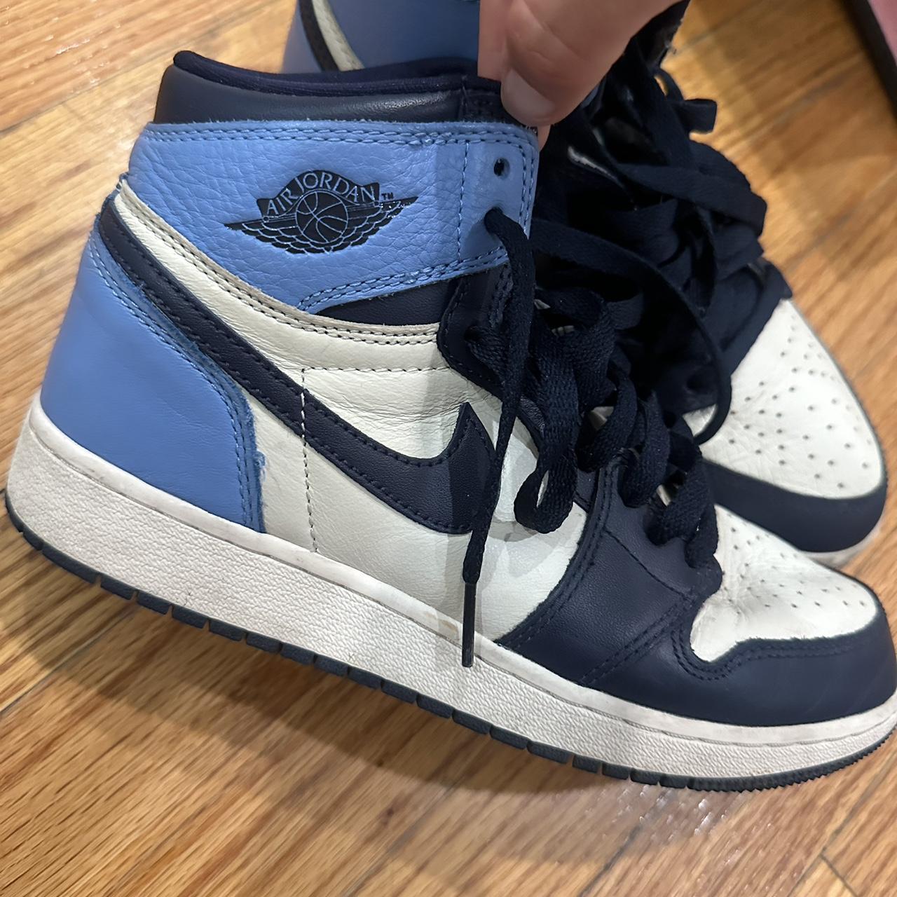 Basketball Shoe Air Jordan High Obsidian Youth Obsidian