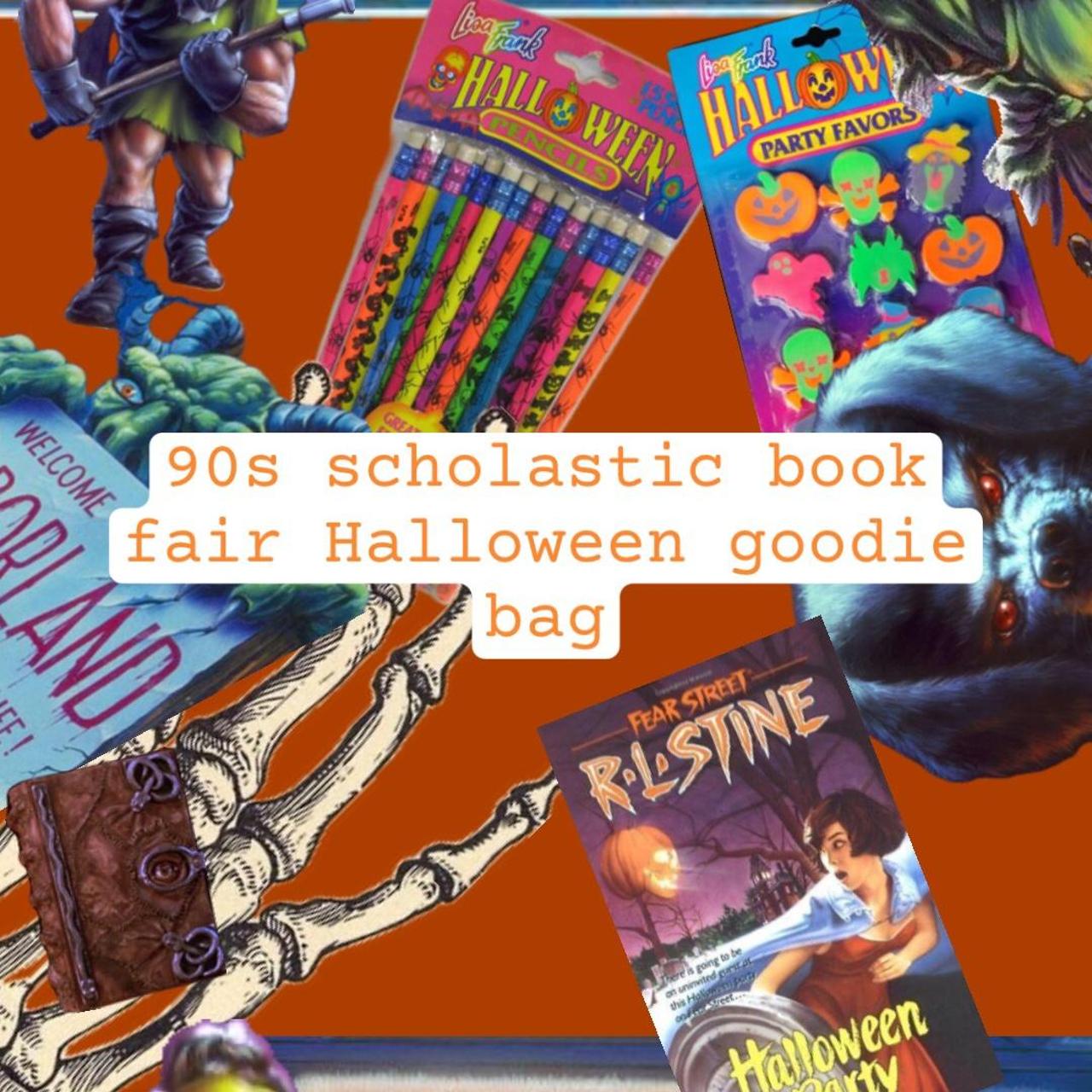 90s Scholastic Book Fair Halloween Spooky Mystery Box Gift 