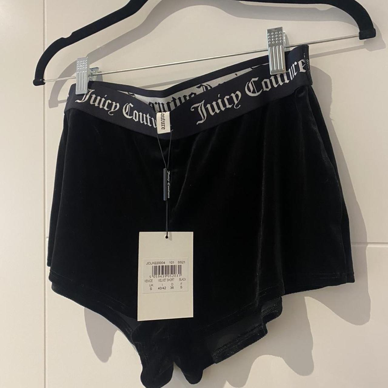 Juicy couture velvet shorts. New with tags. Size S. - Depop