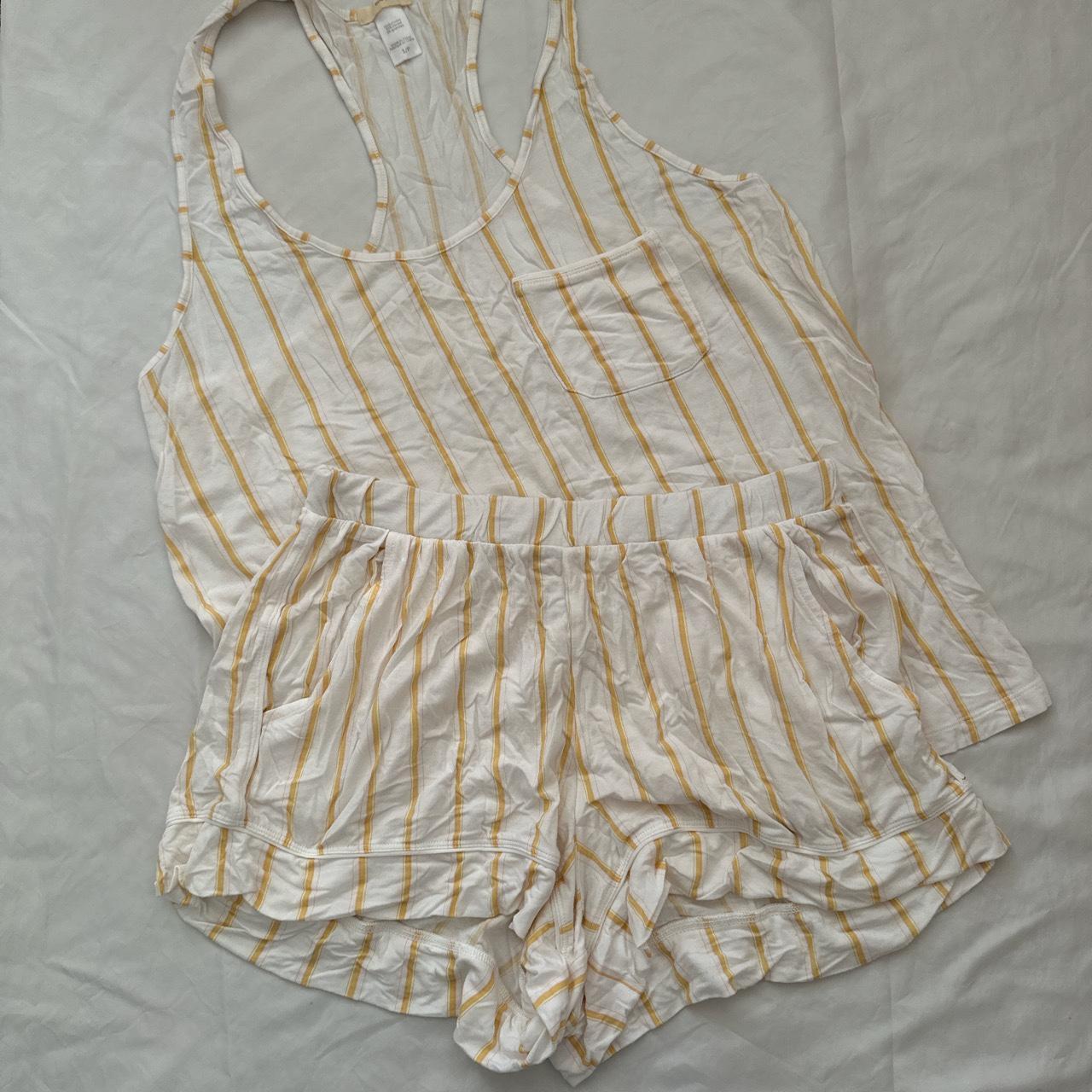 Eberjey The Short Pajama Set In Yellow