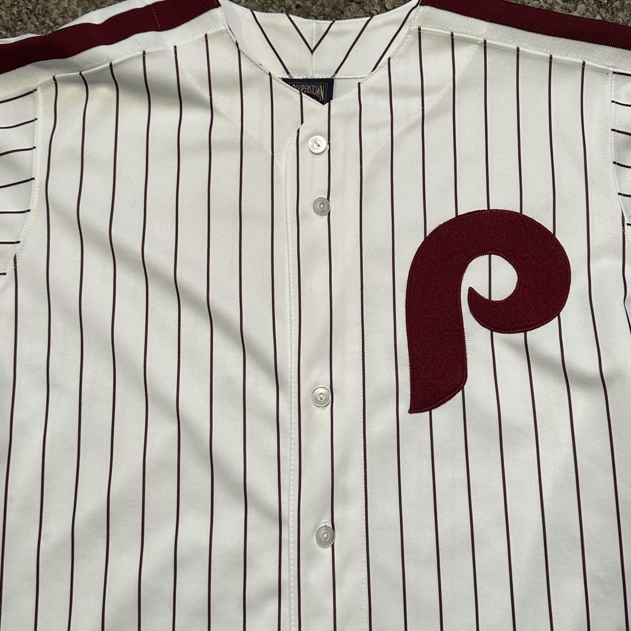 Majestic, Shirts, Phillies Cooperstown Jersey