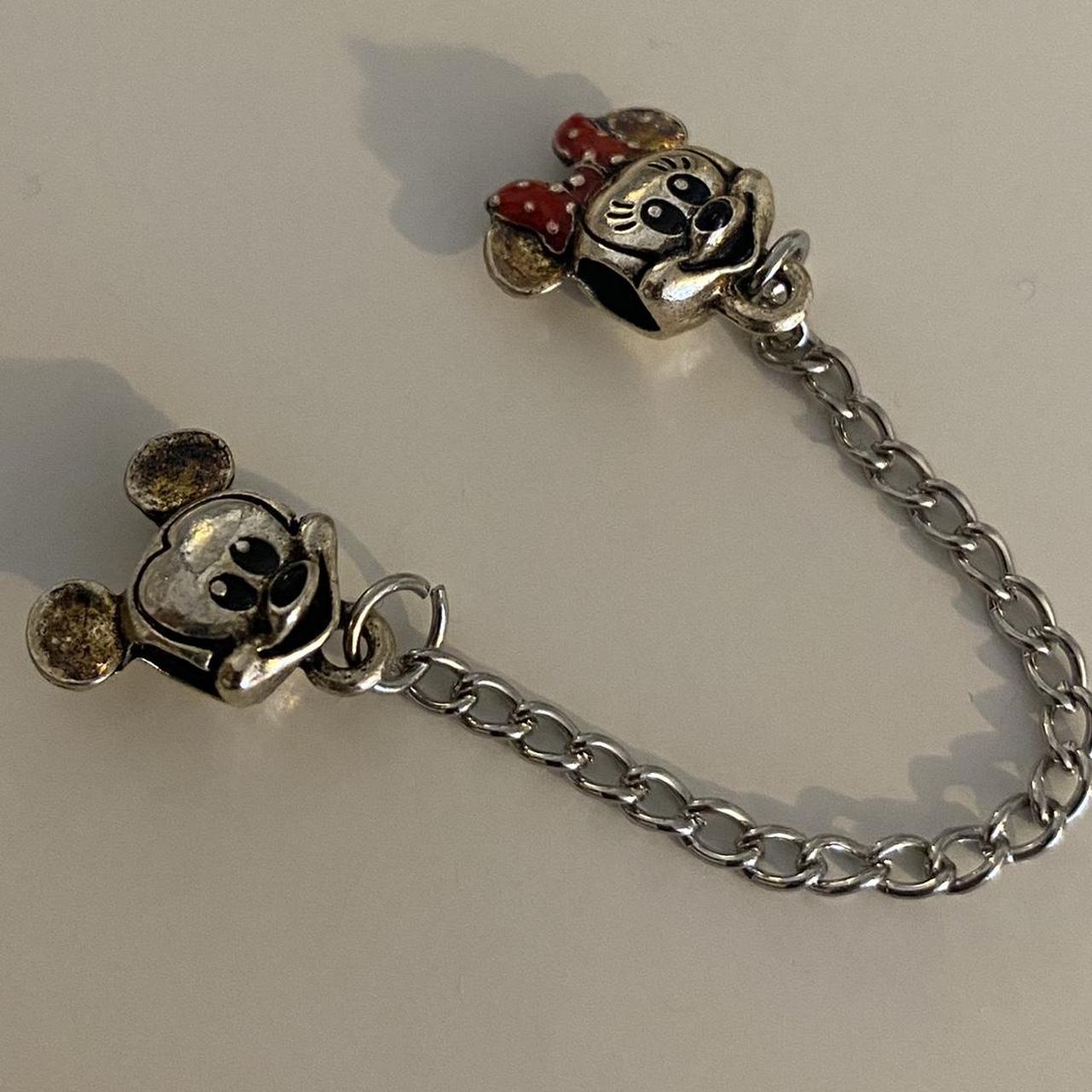 PANDORA Women's Silver and Red Jewellery | Depop