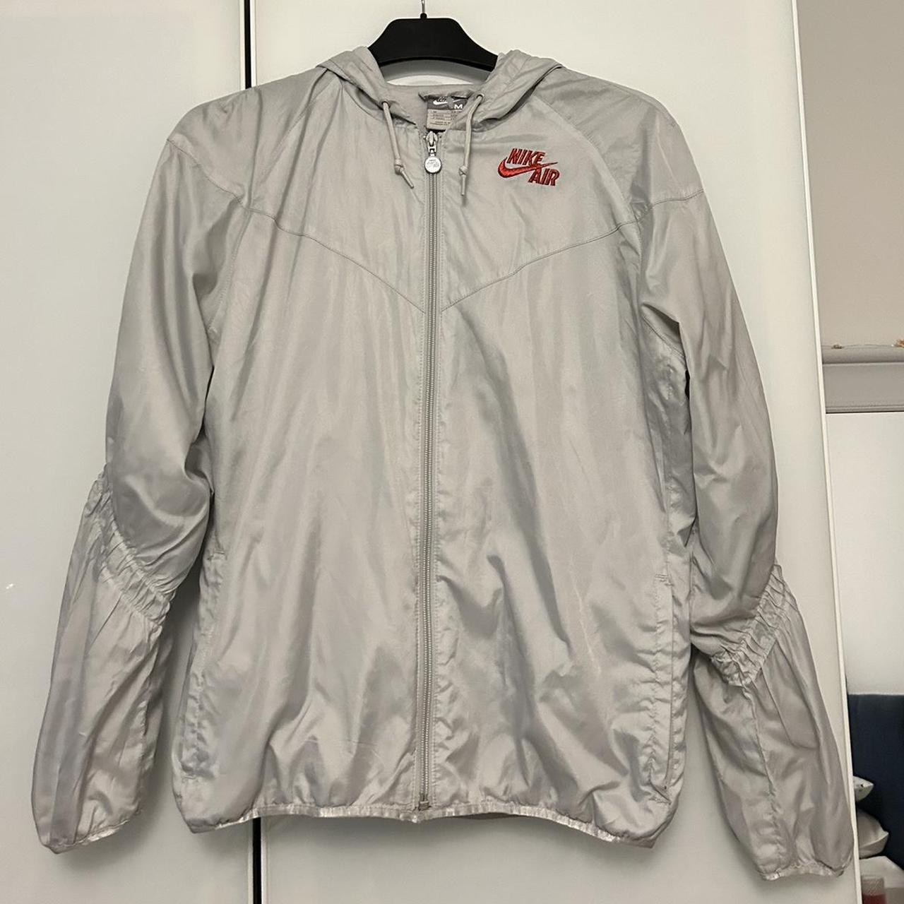 mens nike grey windbreaker