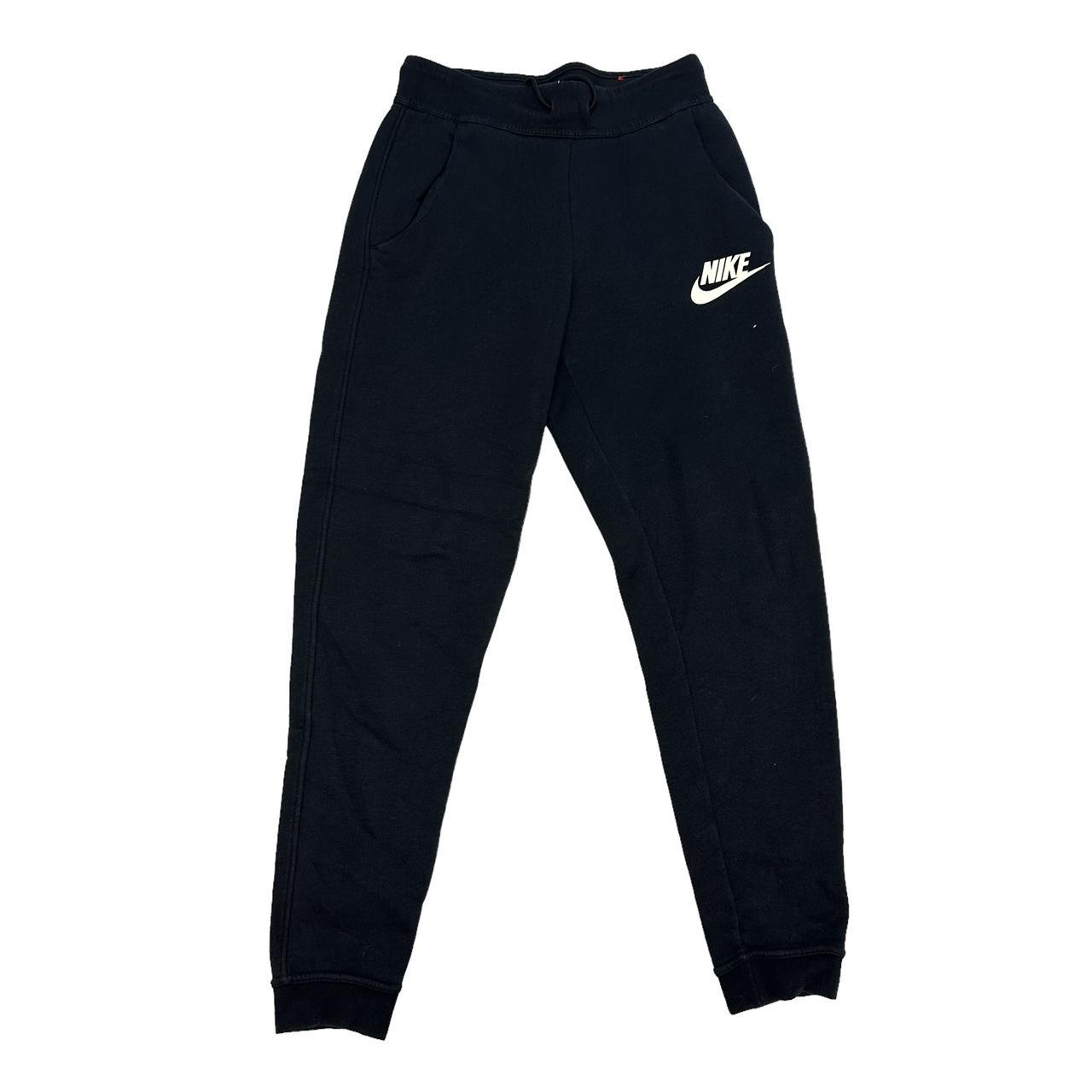 mens black nike tech joggers