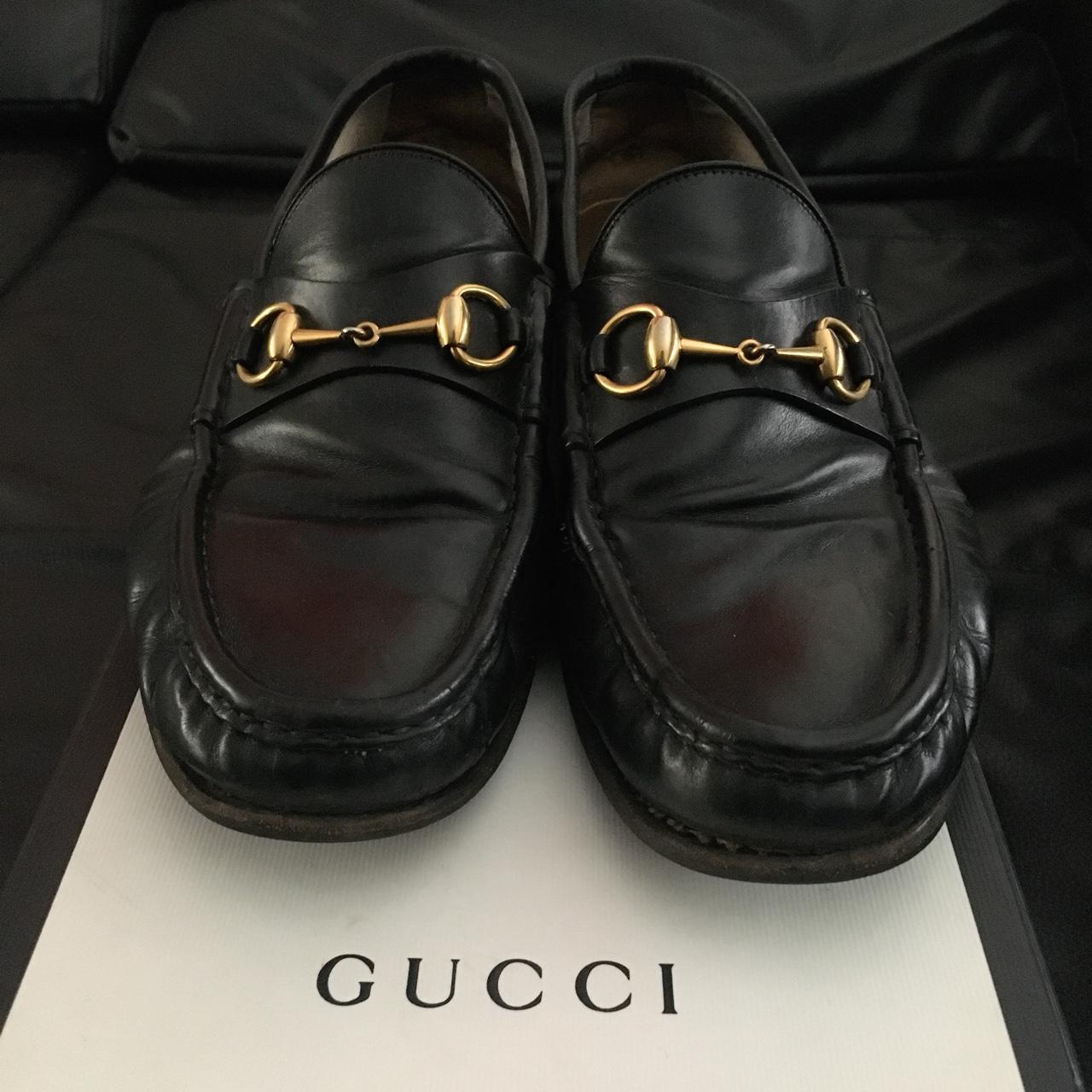 Gucci Men's Black Loafers | Depop