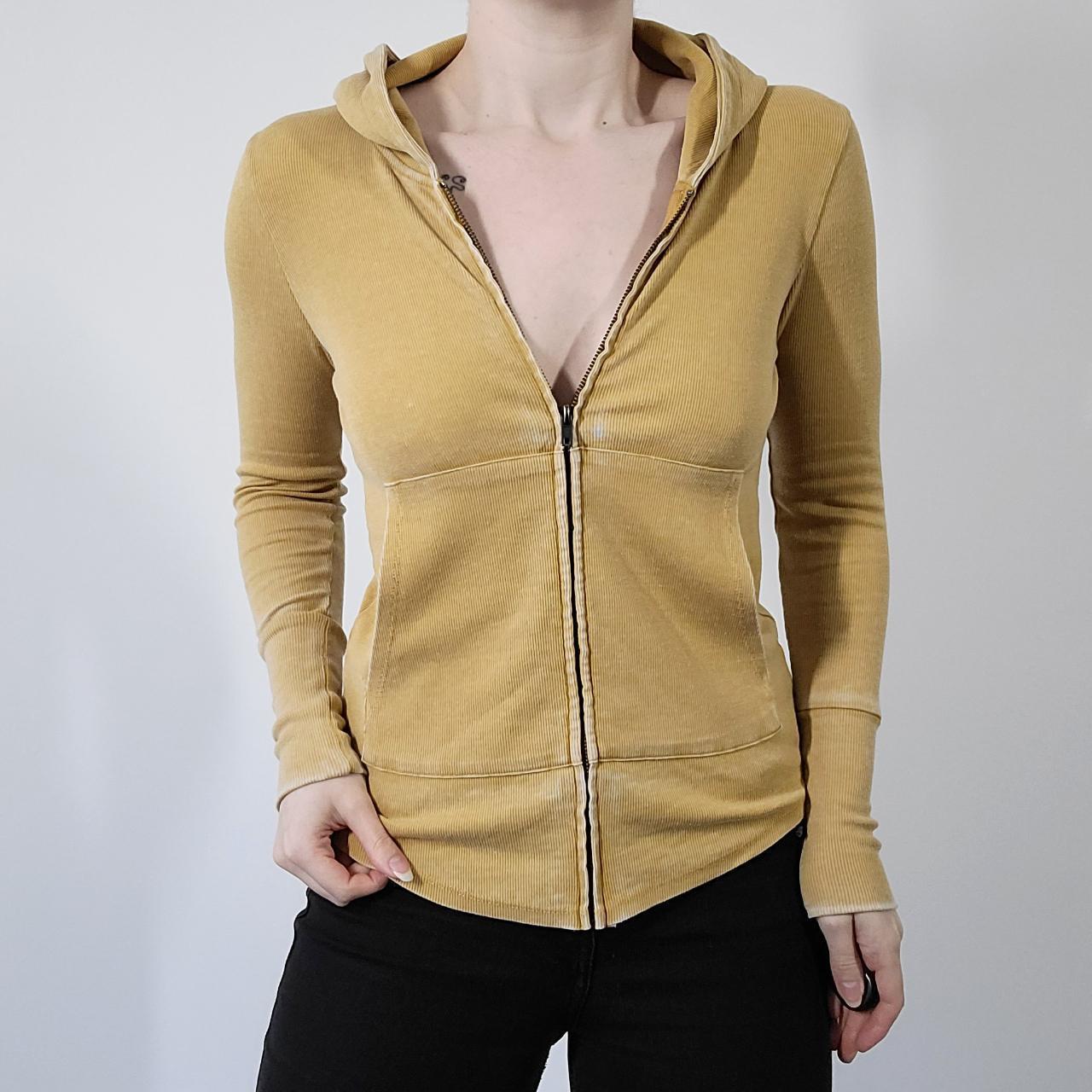 Chaser Ribbed Zip Hoodie Your favorite weekend... Depop