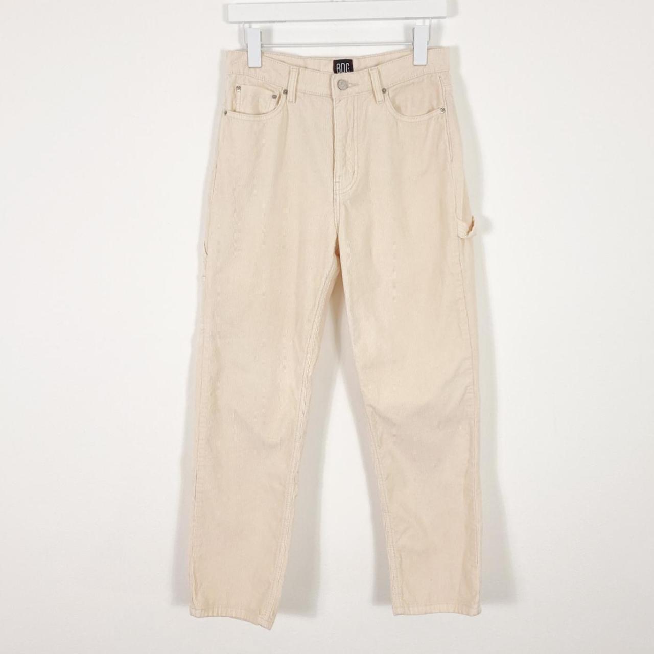 Cream colored corduroy sales pants